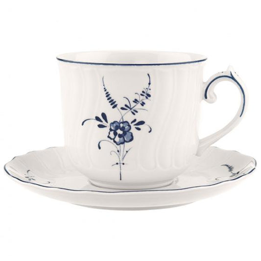 Old Luxembourg Breakfast Cup With Saucer Set 6 Person
